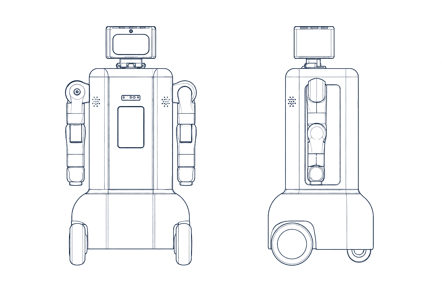 Aida robot blueprint reference architecture diagram for 10Things